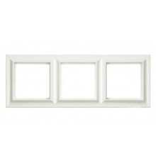 Рамка 3-поста; Eco Profi  Standart; термопласт; слоновая кость  EPS483  Jung