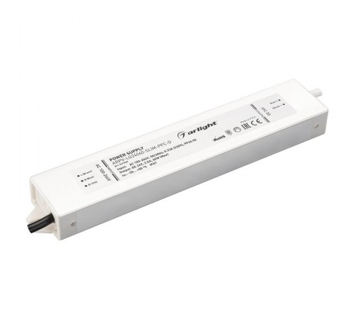 Блок питания ARPV-LG24060-SLIM-PFC-D (24V, 2.5A, 60W) (Arlight, IP67 Металл, 5 лет)  031720  Arlight