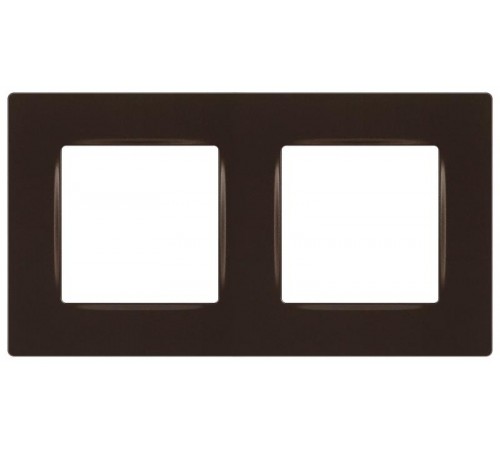Рамка для розеток и выключателей  Серия 12 12-5202-13 на 2 поста, Классик, бронза  Б0067787  ЭРА