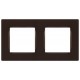 Рамка для розеток и выключателей  Серия 12 12-5202-13 на 2 поста, Классик, бронза  Б0067787  ЭРА