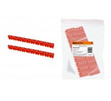 Маркер наборный - символ "2" красный 4 мм2 (100 шт.)   SQ0534-0033  TDM