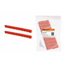 Маркер наборный - символ "2" красный 4 мм2 (100 шт.)   SQ0534-0033  TDM
