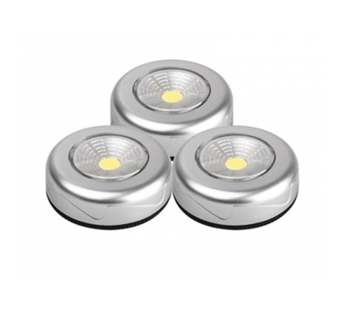 Светильник пушлайт (подсветка) TF3-3xL1W-sr (3 x серебр.)  .5033702  ФАZА