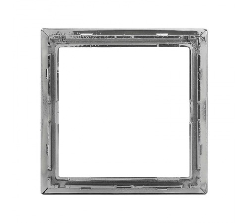 Декоративная вставка для рамок из натуральных материалов Avanti хром, 2 мод.  4404822D  DKC