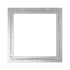 Декоративная вставка для рамок из натуральных материалов Avanti хром, 2 мод.  4404822D  DKC