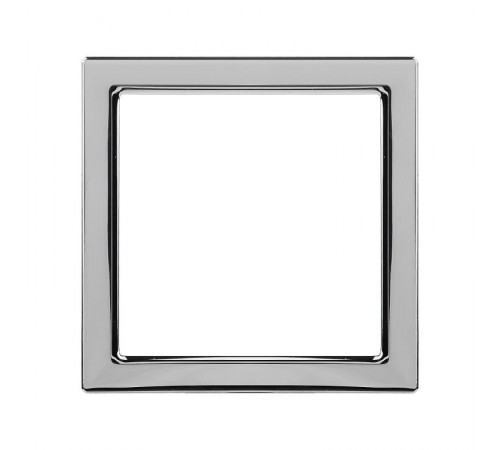 Декоративная вставка для рамок из натуральных материалов Avanti хром, 2 мод.  4404822D  DKC