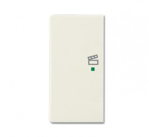 Клавиша двойная левая free@home, сцена, future, цвет chalet-белый6220-0-0592 ABB