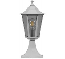 Светильник садово-парковый 6204 100W 230V E27 195*195*455мм белый  11069  FERON