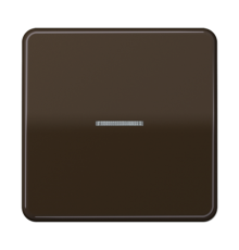Клавиша для KNX кнопки, 1 группа с окошком; дюропласт; коричневый  CD101KO5BR  Jung