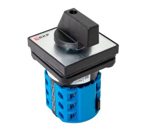 Переключатель кулачковый ПК-1-102 10А 2P "0-1-2-3" IP65  pk-1-102-10-65  EKF