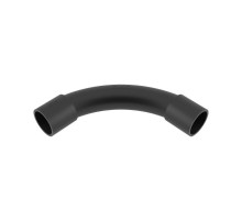 Поворот на 90 град. труба-труба, IP40, д.25мм, черный  50425B  DKC