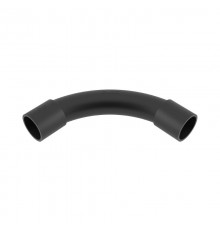 Поворот на 90 град. труба-труба, IP40, д.25мм, черный  50425B  DKC