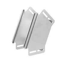 Угол вертикальный внешний 90 градусов Стандарт INOX (AISI 304) 100х100  PR16.2990  Промрукав