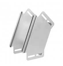 Угол вертикальный внешний 90 градусов Стандарт INOX (AISI 304) 100х100  PR16.2990  Промрукав