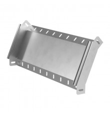 Угол вертикальный внешний 90 градусов Стандарт INOX (AISI 304) 500х50  PR16.3003  Промрукав