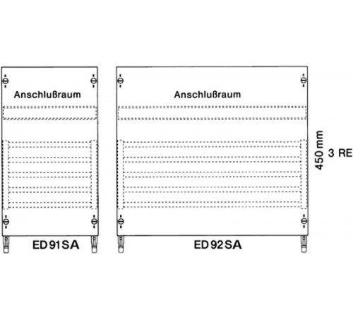 Панель с шинами 5х250 А  ED92SA  ABB