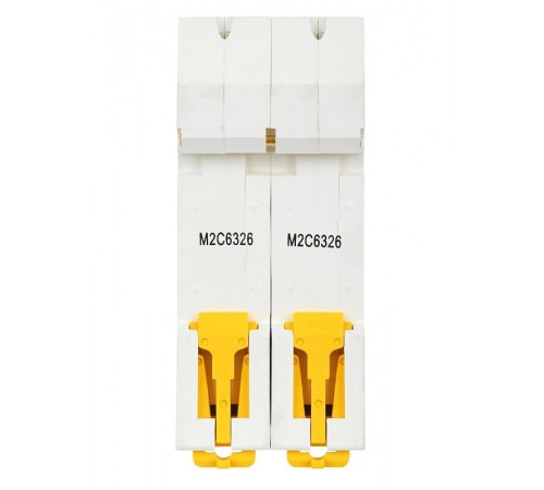 Выключатель автоматический двухполюсный M06N 2P C 63А 6кА ARMAT  AR-M06N-2-C063  IEK