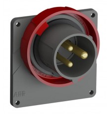 Вилка с прямым фланцем Easy&Safe 216EBU9W,16A,2P+E,IP67,9ч2CMA101260R1000 ABB