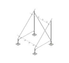 Опорная конструкция для установки солнечной панели/коллектора TECHNORAPTOR STEELFOOT HD  KM-TR-STF-SSfSPI-C HD  КМ - профиль