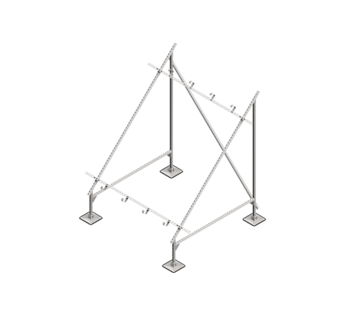 Опорная конструкция для установки солнечной панели/коллектора TECHNORAPTOR STEELFOOT HD  KM-TR-STF-SSfSPI-C HD  КМ - профиль