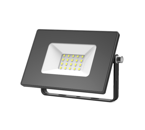 Прожектор светодиодный Elementary 20W 1745lm 4000К 200-240V IP65 черный LED 1/20  613100220  Gauss