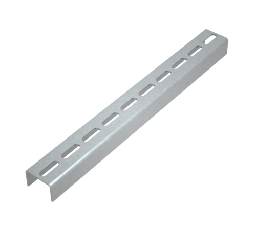 Швеллер 40х80х2,5 L1000 мм HD  P40-80-2.5-1000 HD  КМ - профиль