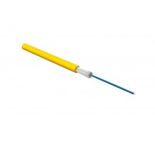 FO-S3-IN-9S-1-HFLTx-YL Кабель волоконно-оптический 9/125 (SMF-28 Ultra) одномодовый, 1 волокно, simplex, 3.0 мм, желтый  489891  Hyperline