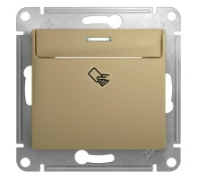 Glossa Титан Выключатель карточный, сх.6  GSL000469  SE