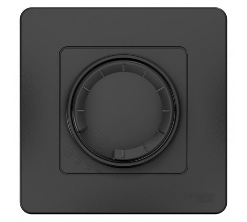 Blanca Антрацит С/У Светорегулятор (диммер) поворотно-нажимной 400Вт  BLNSS040016  SE