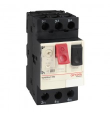 Выключатель автоматический OptiStart ME GV2ME02 с уставкой расцепителя 0,16-0,25A   354807  КЭАЗ