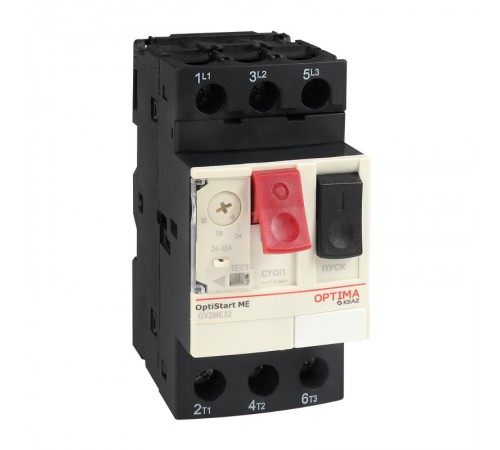 Выключатель автоматический OptiStart ME GV2ME03 с уставкой расцепителя 0,25-0,4A  354808  КЭАЗ