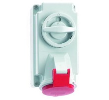 Розетка настенная с блокировкой 16А 5p IP44 I 161-Bals I Bals