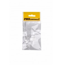 Разъем сетевой LAN на кабель, штекер 8Р8С (Rj-45), под обжим, "Эконом" (5шт.) (пакет) PROconnect  05-1021-6-9  PROconnect