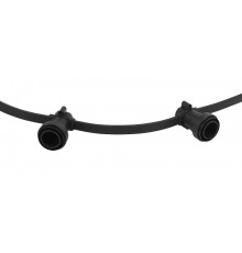 Гирлянда Белт-лайт ERABL-L100/S40 Е27, шаг 40 см, IP65, 2 жил., 2х1,5мм2, каучук, медь, бухта 1  Б0049178  ЭРА