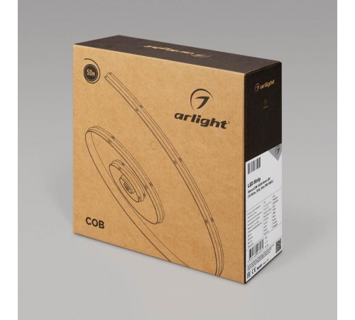Лента светодиодная COB-X480-8mm 48V Warm3000 (10 W/m, IP20, 50m PRO REEL) (Arlight, -)  043260  Arlight