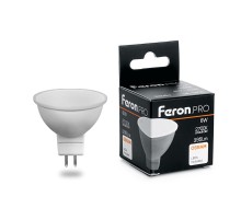 Лампа светодиодная .PRO LB-1606 MR16 G5.3 6W 2700K OSRAM LED  38083  Feron