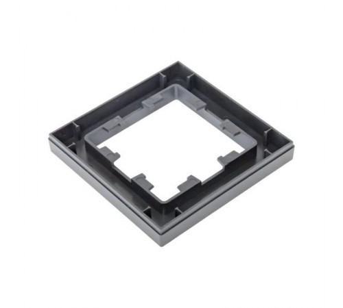 1 - местная рамка, графит, пластик Эпика  UP1-FPG-01 EKF