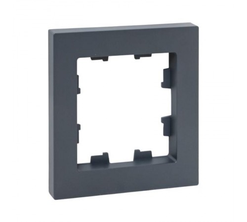 1 - местная рамка, графит, пластик Эпика  UP1-FPG-01 EKF