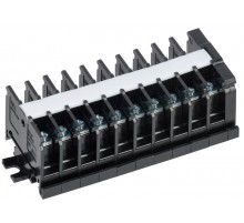 Блок зажимов БЗН TK-010 1,5 мм2 10А на DIN-рейку 10 пар  YZN43-10-001-K02  IEK