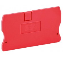 Заглушка для КПИ 2в-1,5/2,5 красная   YZN11D-ZGL-002-K04  IEK 