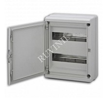 Щиток тусо о/п на 24 мод./электрон.счетчик, с двер. 370х275х135мм  69024  Рувинил