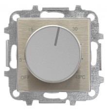 Накладка для терморегулятора 8140.9, серия SKY, цвет неражавеющая сталь2CLA854090A1401 ABB