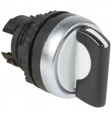 Переключатель с рукояткой - Osmoz - для комплектации - без подсветки - IP 66 - 3 положения с фиксацией 45° - чёрный  023923  Legrand