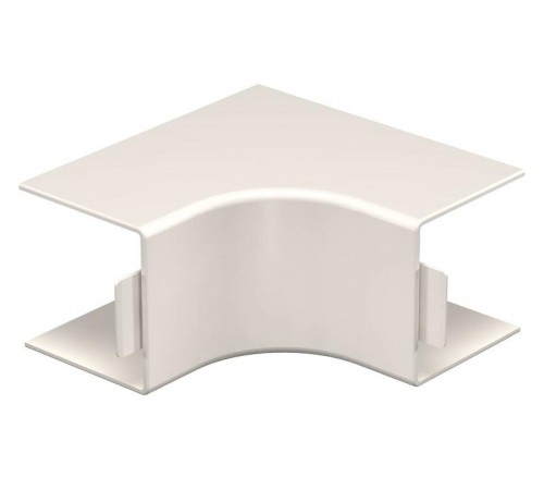 Крышка внутреннего угла кабельного канала WDK 60x60 мм (ПВХ,кремовый) (WDK HI60060CW)  6160301  OBO Bettermann