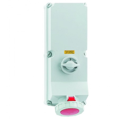 Розетка для монтажа на поверхность 125A 5p 400V 6h IP67 I 16622-Bals I Bals