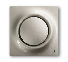 Клавиша для механизма 1-клавишного выкл./перекл./кнопки, с символом "ЗВОНОК", серия impuls, цвет шампань-металлик  1753-0-5309   2CKA001753A5309  A