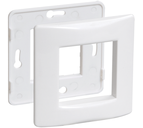 Рамка и суппорт для коробок КМКУ на 2 модуля  CKK-40D-RSK2-K01  IEK