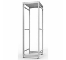 Открытая двухрамная стойка 19" 24U с регулируемой глубиной 600-1000мм (состоит из 2 коробок)  04-2710  REXANT