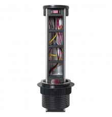 Встраиваемая мини-колонна с беспроводной зарядкой 15Вт, 8 модулей C-Line  cl-vmkwс-8-s  EKF