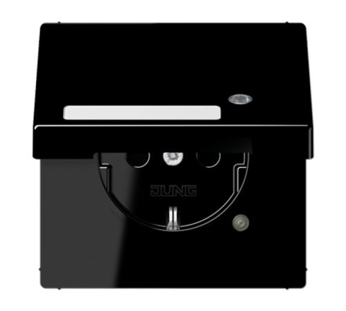 SCHUKO-розетка с крышкой   LS1520NAKLKOSW Jung